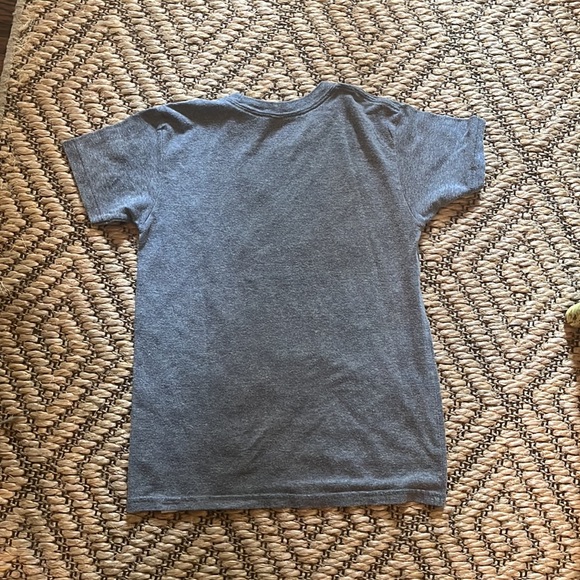 Best Day Ever Graphic Short Sleeve T Shirt YOUTH Grey Black Size 12 SOFT - Picture 4 of 7